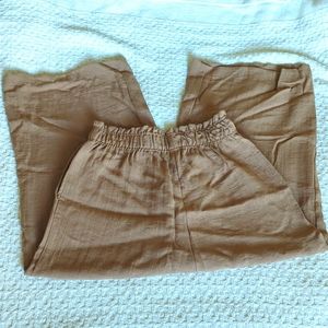 HM Wide Leg Linen-like Pants